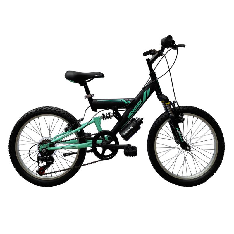 MONARETTE - Bicicleta Killer Alloy 1.8 Aro 20" Negro Verde