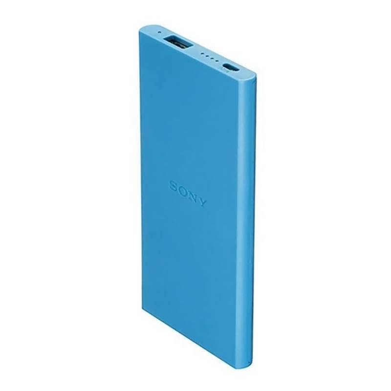 SONY - Power Bank 5000mAh Cargador Portátil CP-V5B Azul