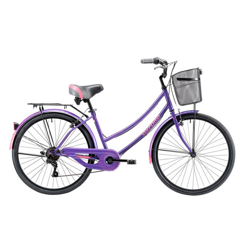 OXFORD - Bicicleta Mujer M Cyclotour Morado/Fucsia- aro 26