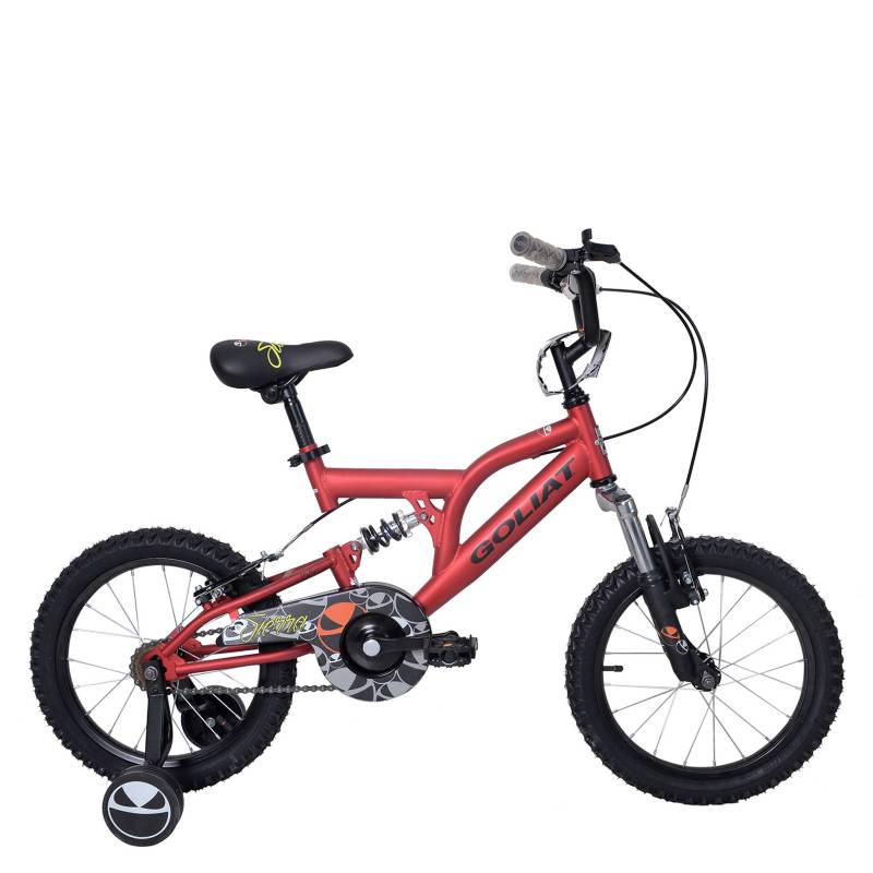GOLIAT - Bicicleta Infantil Niño Sierra Rojo - aro 16