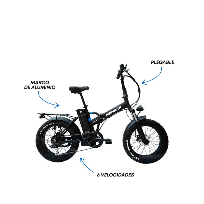 MONARK - Bicicleta Eléctrica E-Flash Aro 20" Unisex