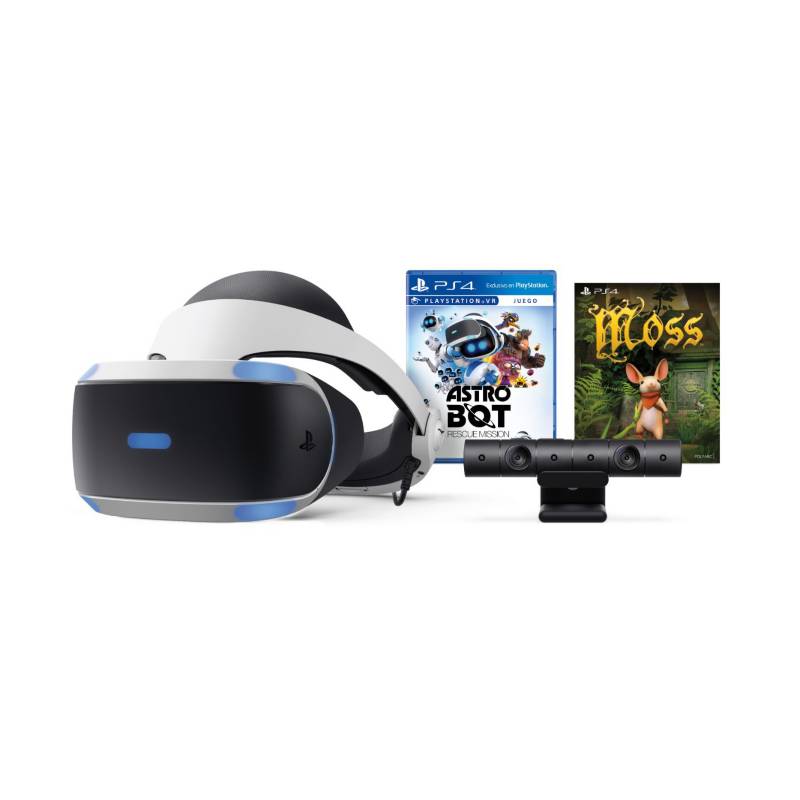 SONY - PlayStation VR Bundle + Astrobot + Moss