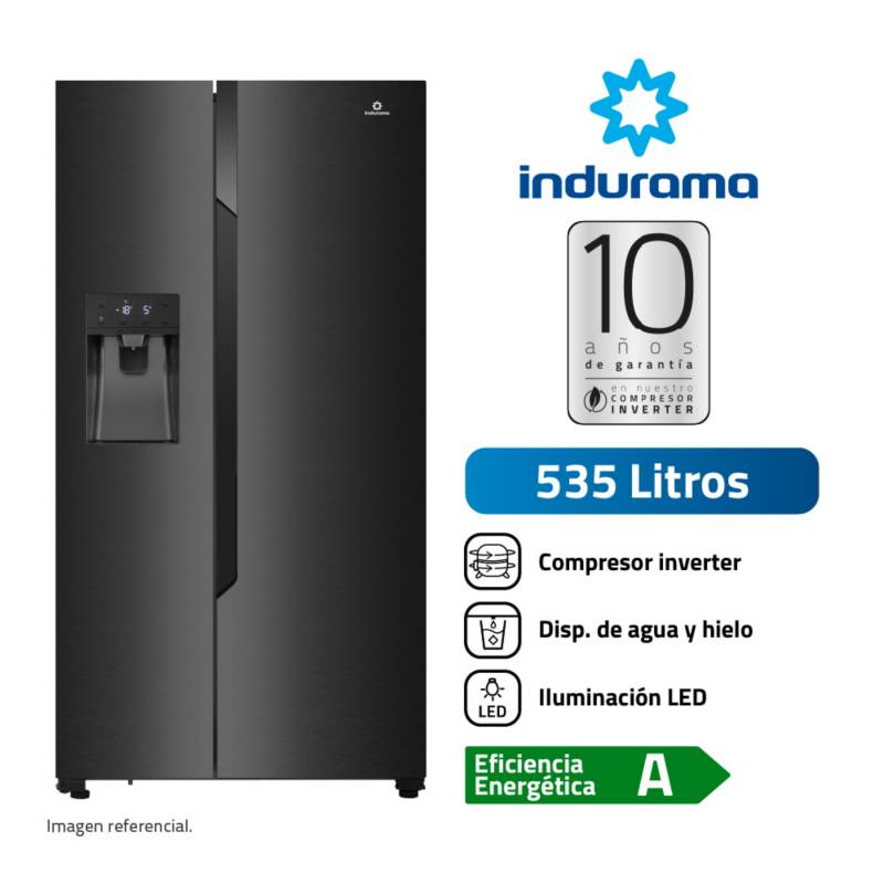 INDURAMA - Refrigeradora No Frost 535 Lts RI-799DH Black