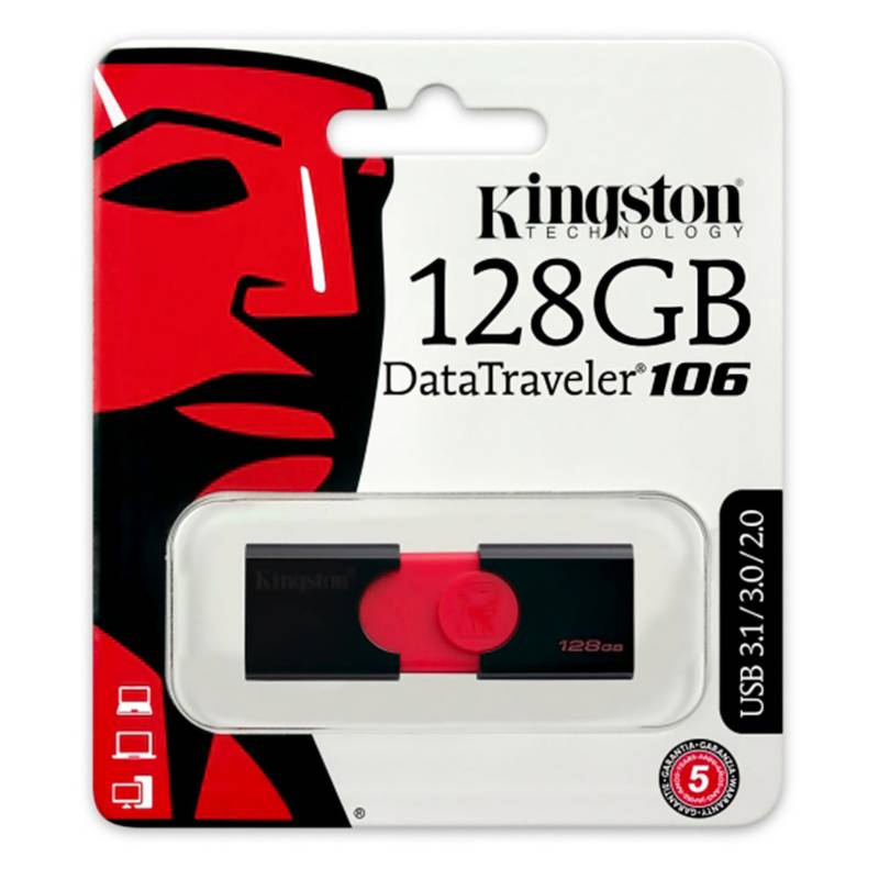 KINGSTON - Memoria USB 128GB 