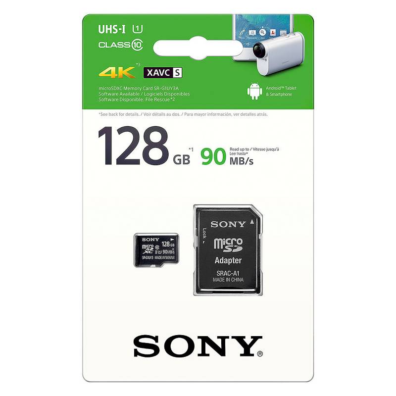 SONY - Memoria MicroSD 128GB