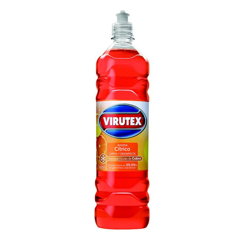 VIRUTEX - Limpiador Desinfectante Cítrico 900 Ml 