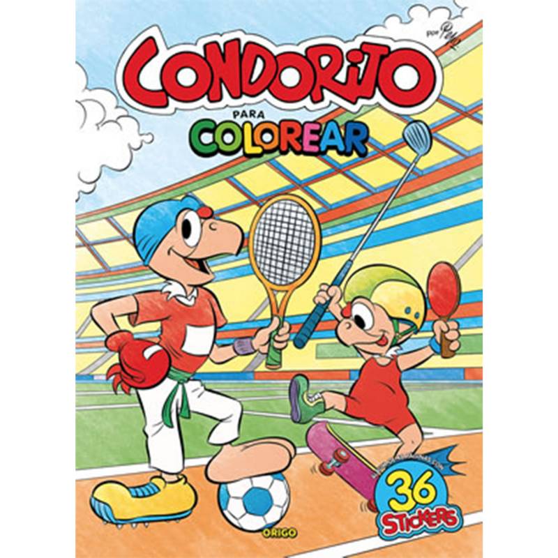 ORIGO - Condorito para Colorear (Deportes)