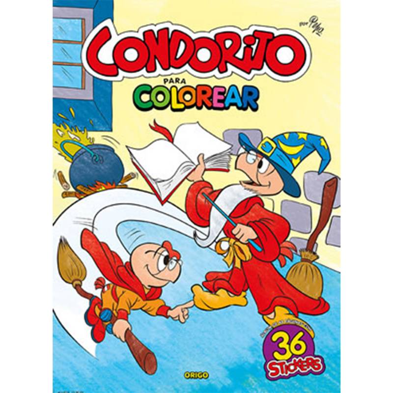 ORIGO - Condorito para Colorear (Magia)