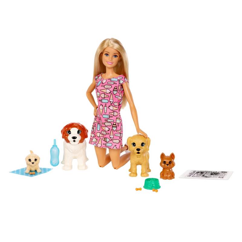 BARBIE - Barbie Familia Guardería Perritos