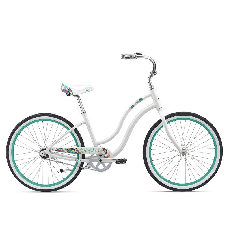 GIANT - Bicicleta Live 2019 Simple Single W Aro 26" Blanco Verde