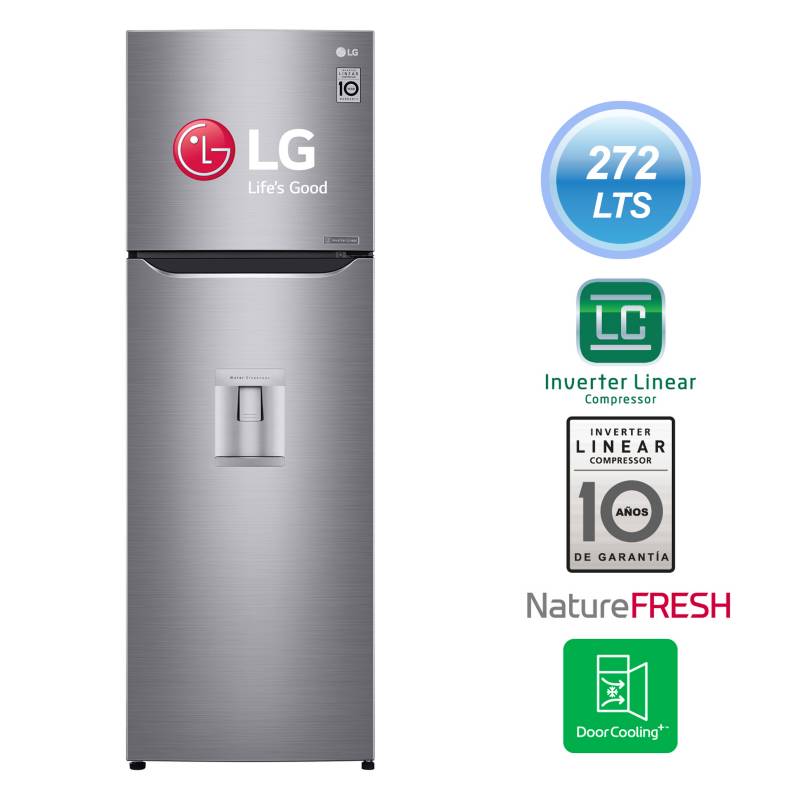 LG - Refrigeradora No Frost 254 Lts LT29WPP Silver