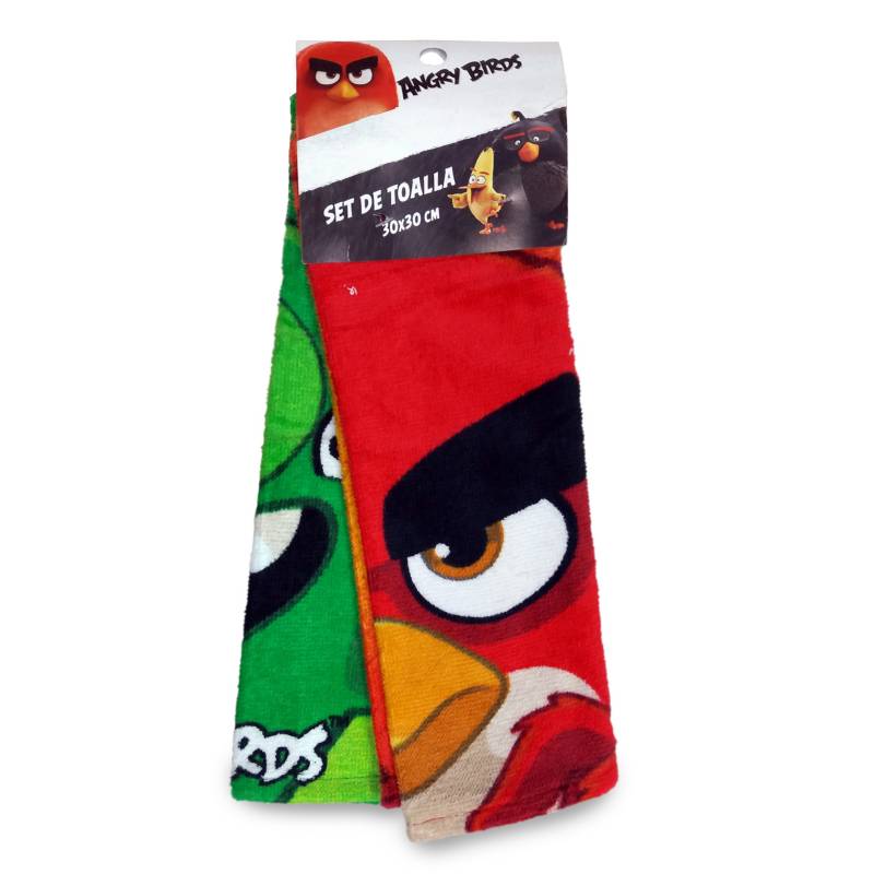 ANGRY BIRDS - Pack Toallas