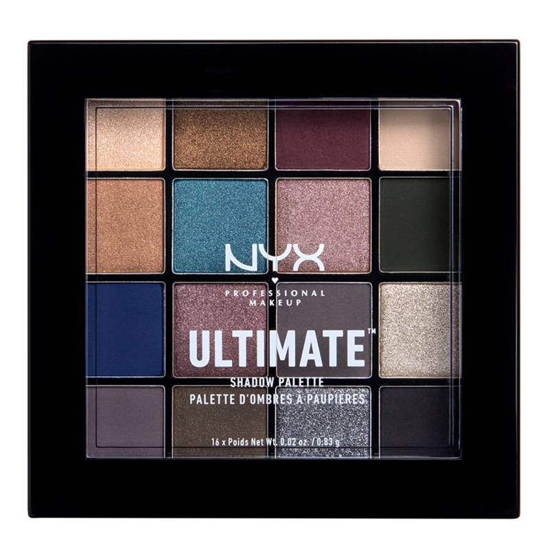 NYX PROFESSIONAL MAKEUP - Paleta de Sombras Ultimate Multi Finish 
