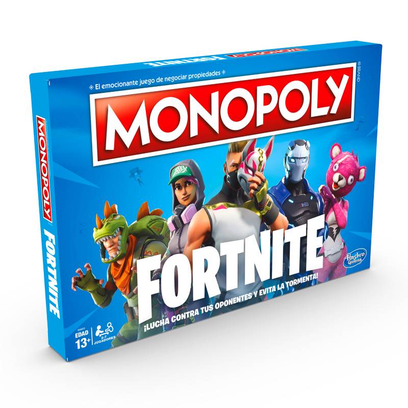 MONOPOLY - Juego de Mesa Monopoly Fortnite