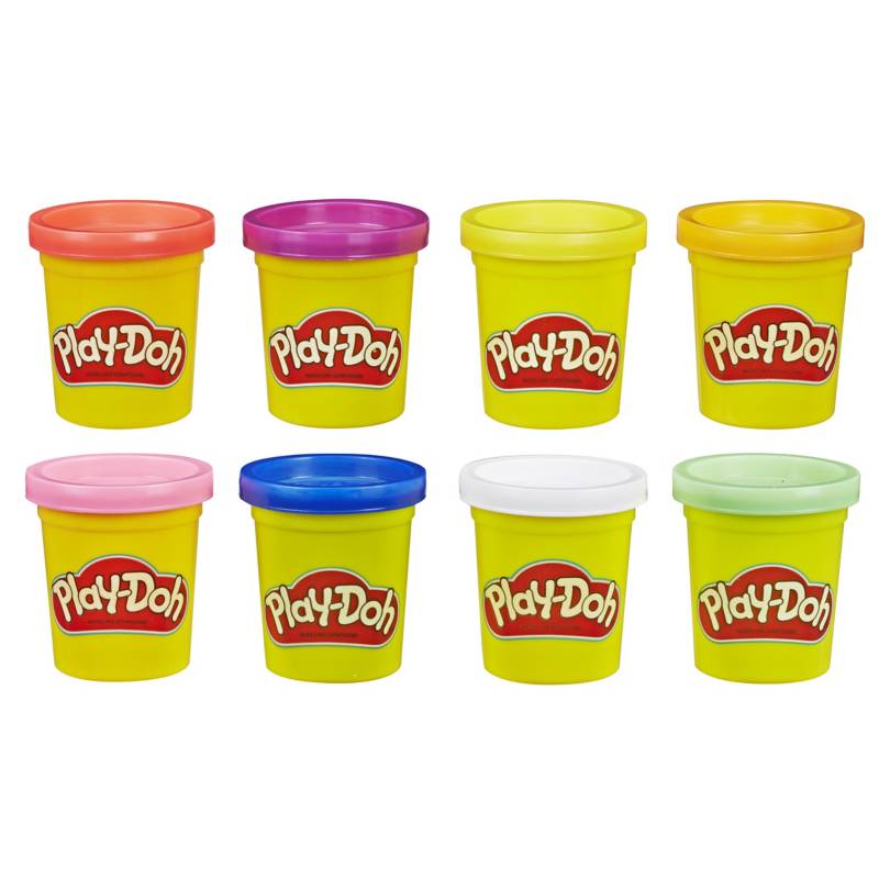 PLAY DOH - Pack x8 Masas Moldeables
