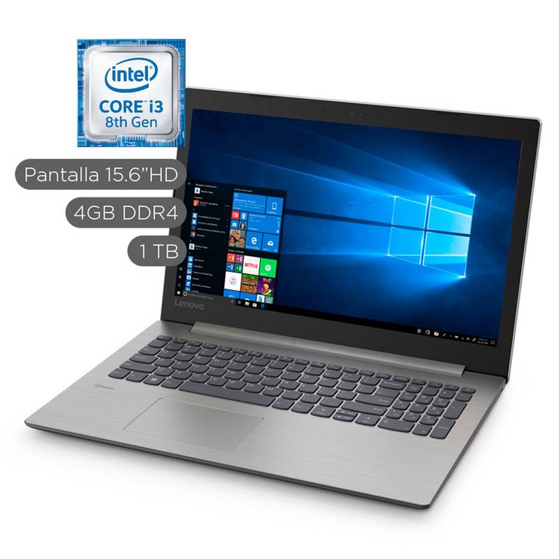 LENOVO - Notebook IdeaPad 330 15.6" HD Core i3 1TB 4GB + 16GB Intel Optane
