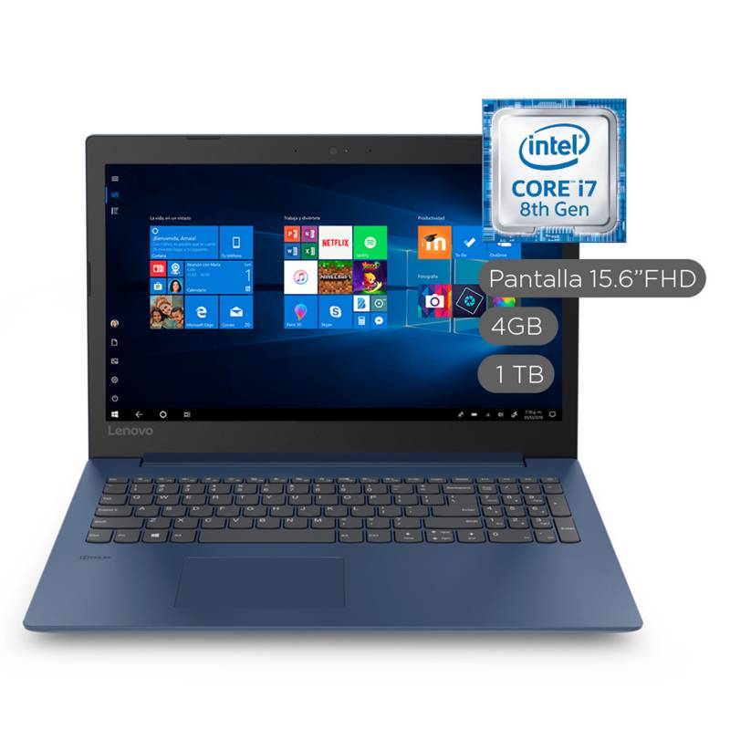 LENOVO - Notebook IdeaPad 330 15.6" Core i7 Full HD 1TB 8GB  + 4GB Video Nvidia gforce mx150