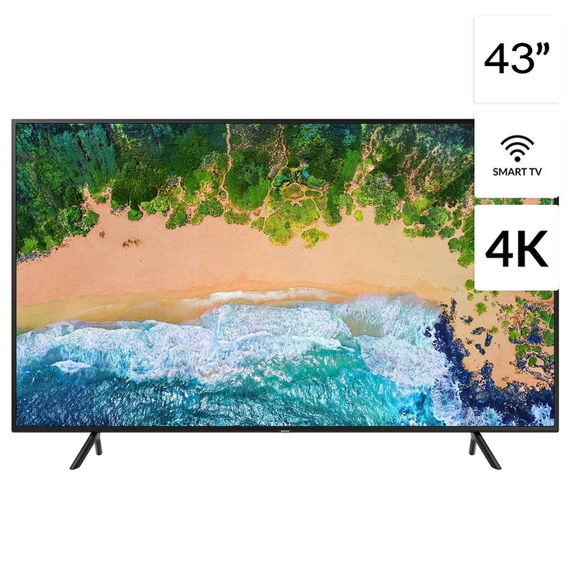 SAMSUNG - Televisor 43" 4K Ultra HD Smart TV 43NU7090