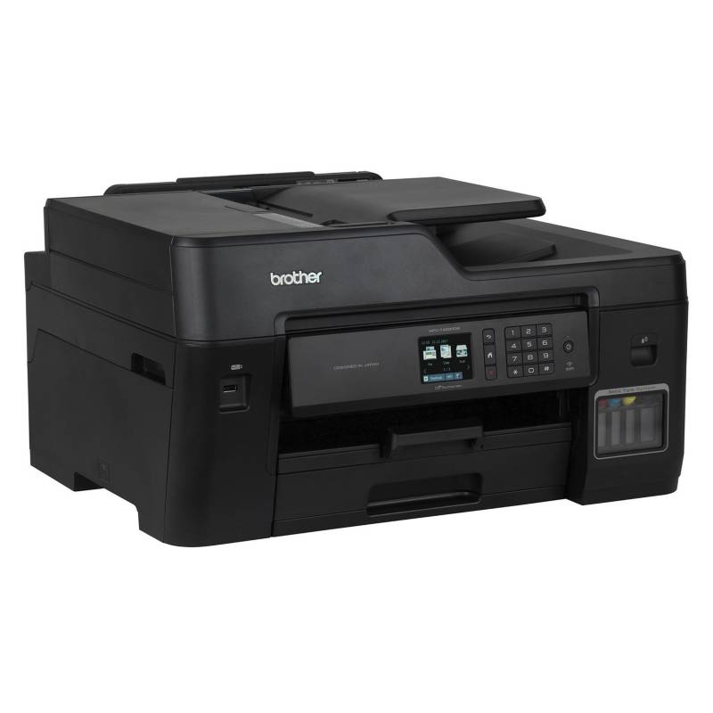 BROTHER - Impresora Multifunción con sistema de recarga de tinta original con Wifi,  ADF y Dúplex MFC-T4500DW