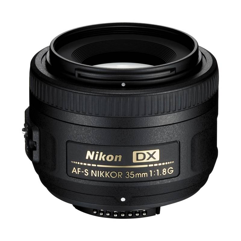NIKON - Lente Luminoso 35mm f/1.8G AF-S DX