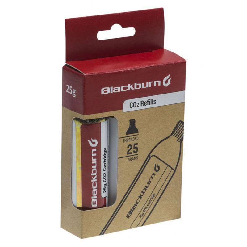 BLACKBURN - Paquete Blackburn De 3 Cartuchos De Co2 Roscados