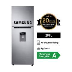 SAMSUNG - Refrigeradora Top Freezer 299 Lt. RT29K571JS8 Silver