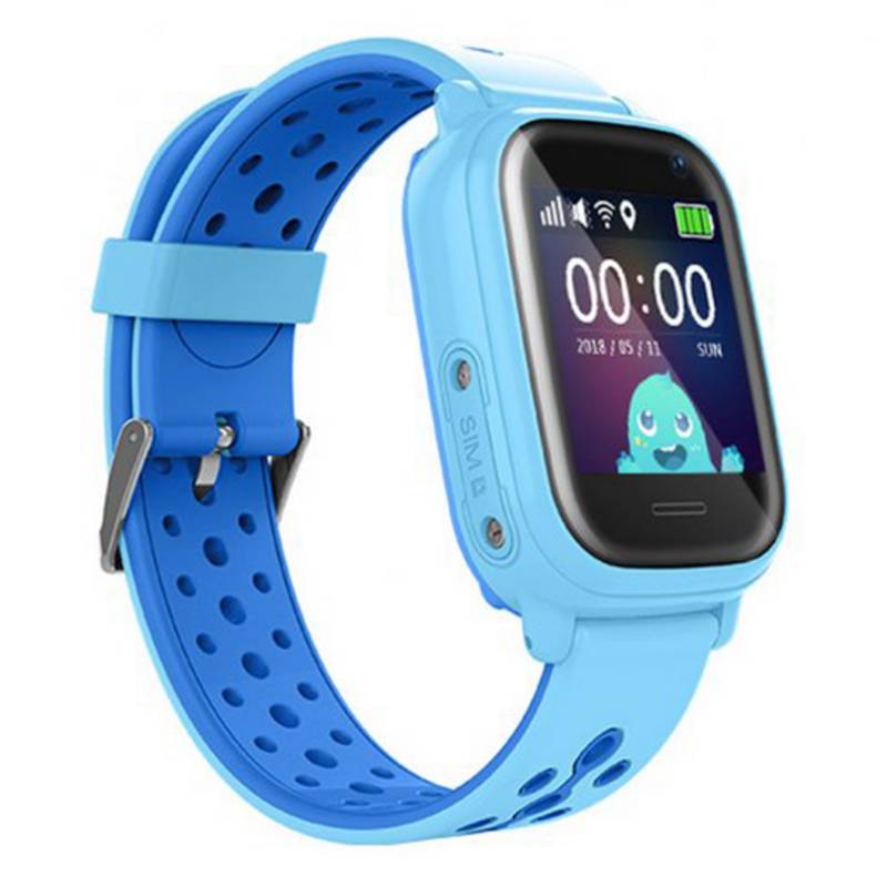 Reloj inteligente GPS con localizador niños Kids Azul Leotec | falabella.com