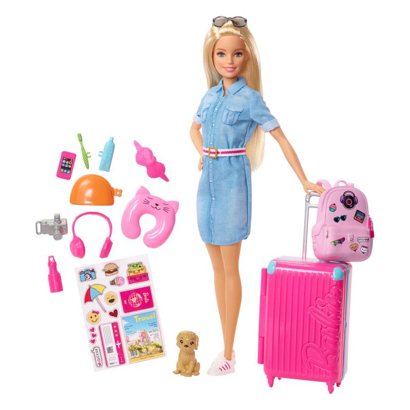 BARBIE - Barbie Explora y Descubre Barbie viajera