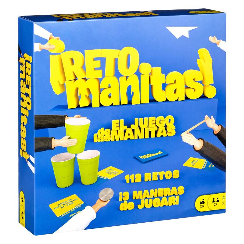MATTEL GAMES - Juego de Mesa Mattel Games Reto Manitas
