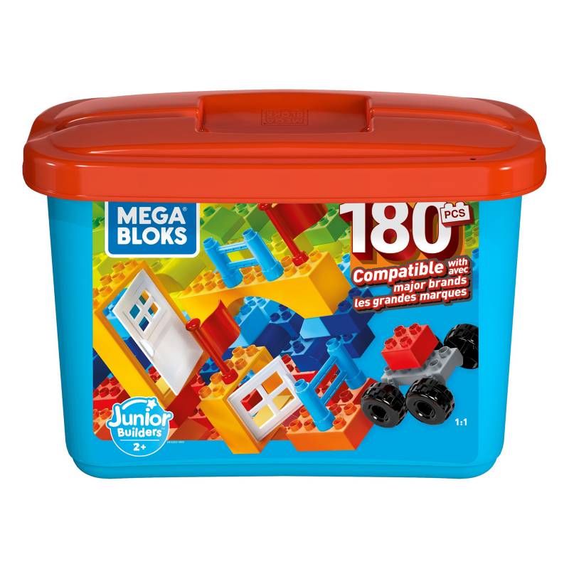 MEGA BLOKS - Caja de Construcción Mini Mega Bloks 180 piezas