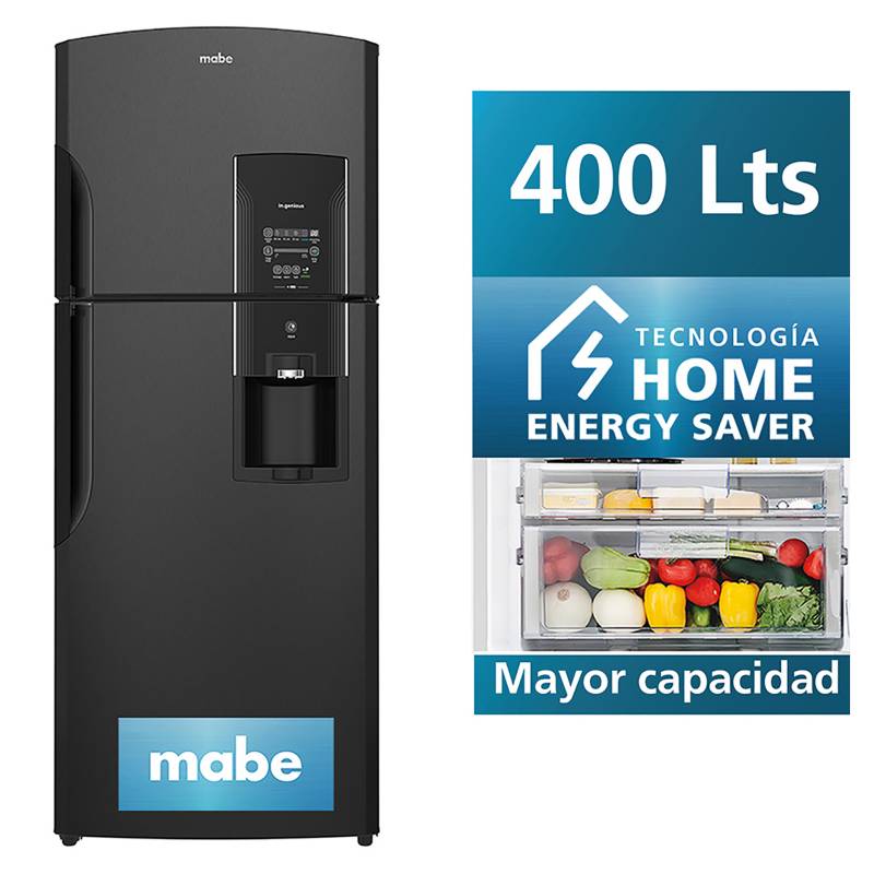 MABE - Refrigeradora  no frost de 400 lts