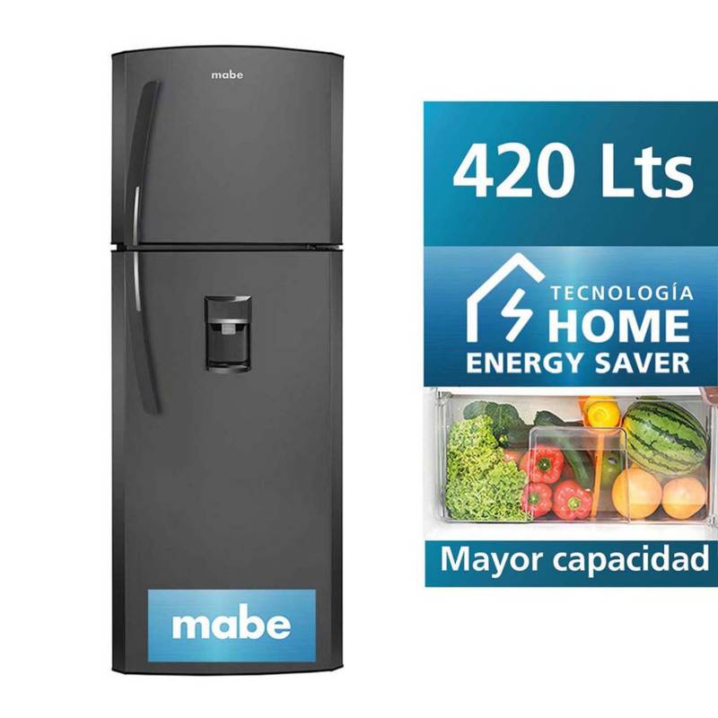 MABE - Refrigeradora No frost 405 L Netos Grafito Mabe - RMP420FLPG1