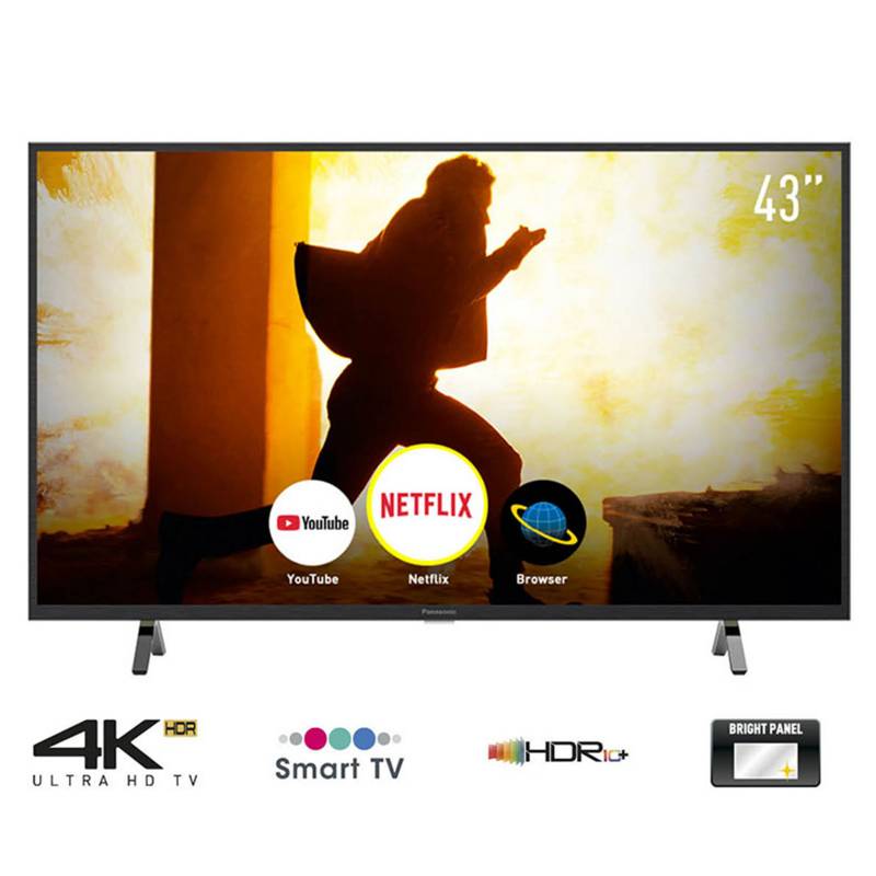 PANASONIC - Televisor 43" 4K Ultra HD Smart TV TC-43GX500P