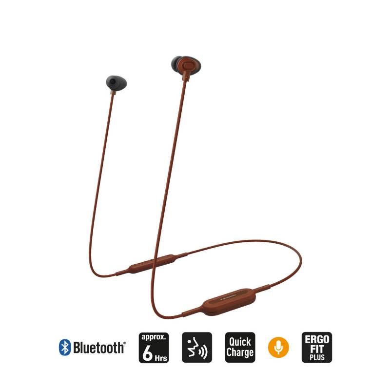 PANASONIC - Audífonos Bluetooth NJ310 Rojo