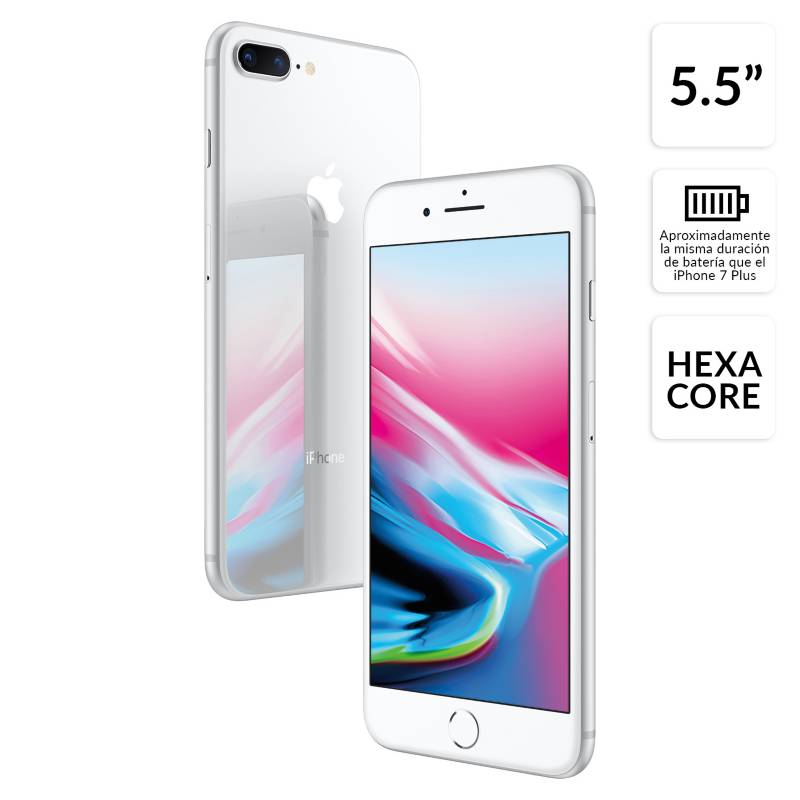 APPLE - Iphone 8 Plus 64GB Silver