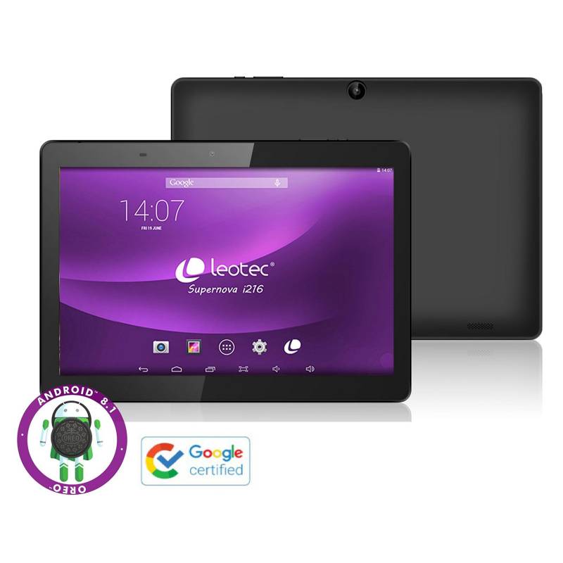 LEOTEC - Tablet 10.1" Google Certified QuadCore 2GB 16GB Supernova i216