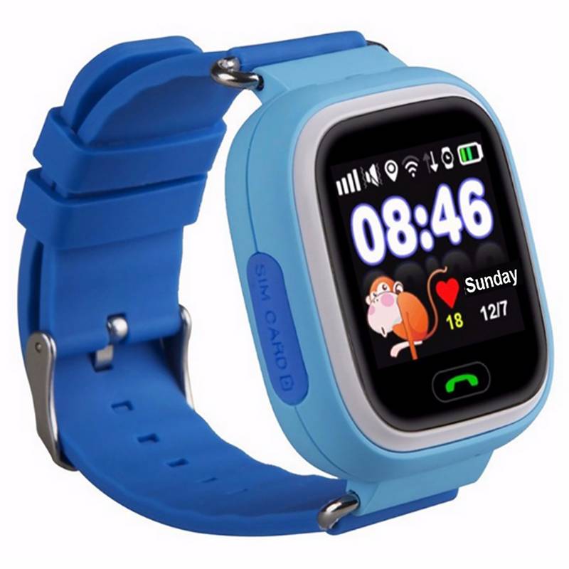 Reloj inteligente GPS para niños Way Kids Azul LEOTEC | falabella.com
