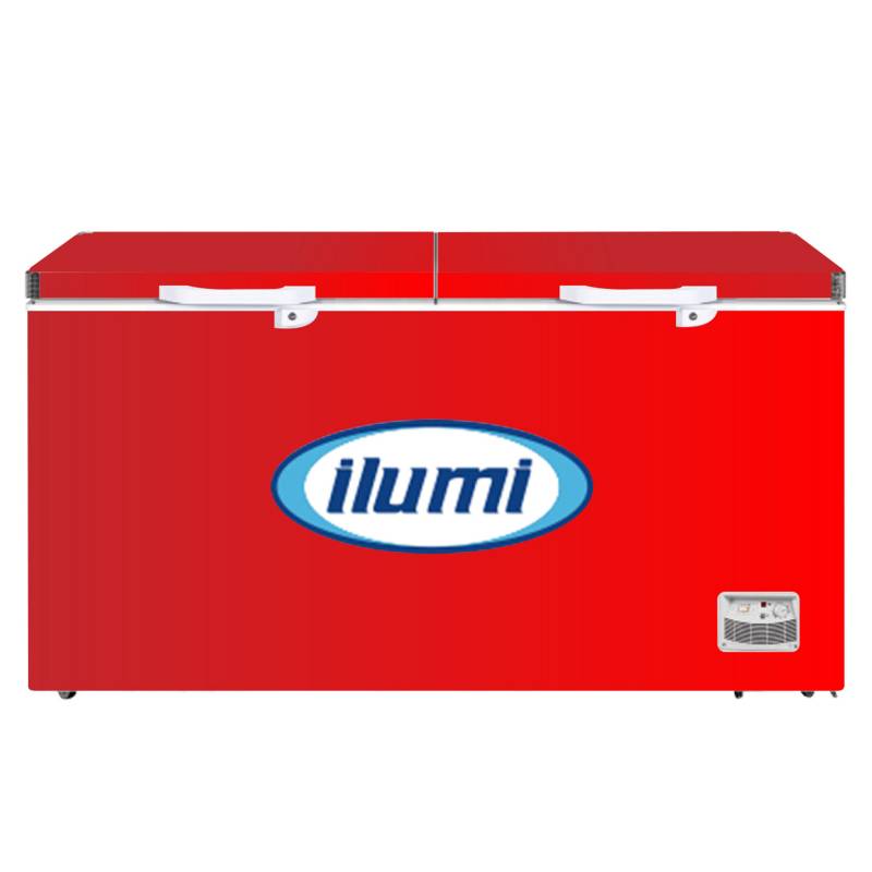 ILUMI - Congeladora Horizontal 2 Tapas 440 Lts TFI-4402RED- Rojo 