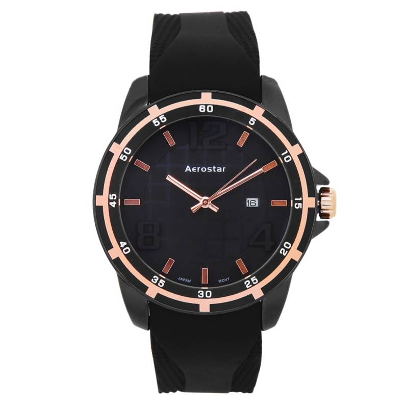AEROSTAR - Reloj Hombre Análogo De Silicona 2534001