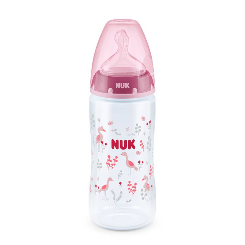 NUK - Biberon Pp First Choice 300 ml Rosado