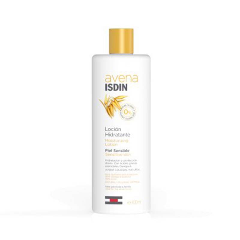 ISDIN - ISDIN Avena Loción Hidratante 400ML - Loción hidratante y protectora piel sensible con avena coloidal natural
