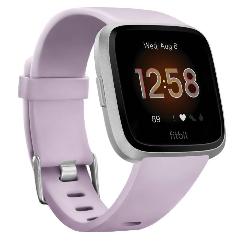 FITBIT - Smartwatch Versa Lite Lilac/Silver