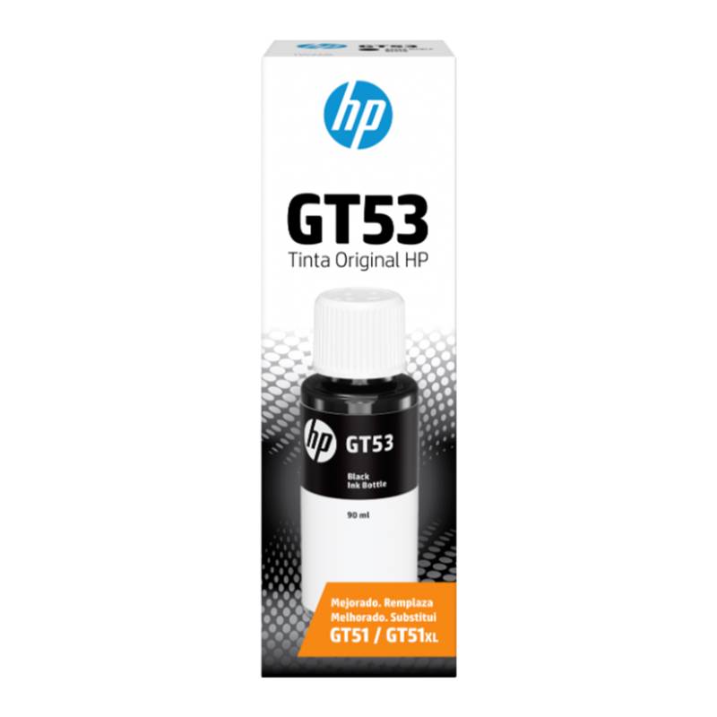 HP - Botella HP GT53 Negro