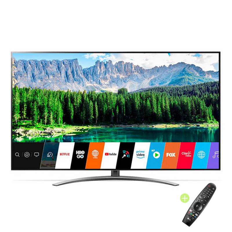 LG - Televisor LED 86" NanoCell SMART TV AI 86SM9070