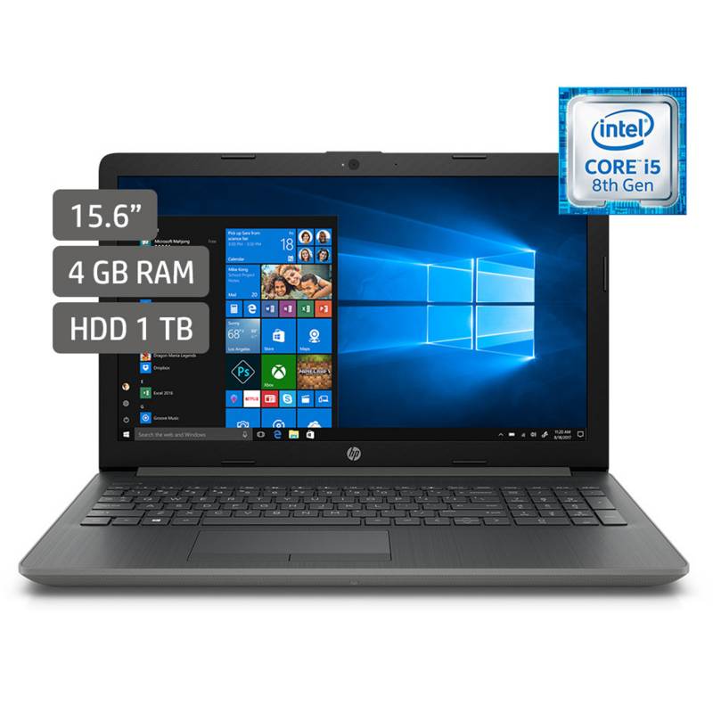 HP - Laptop Core i5 15.6" 8va Gen 4GB RAM 1TB