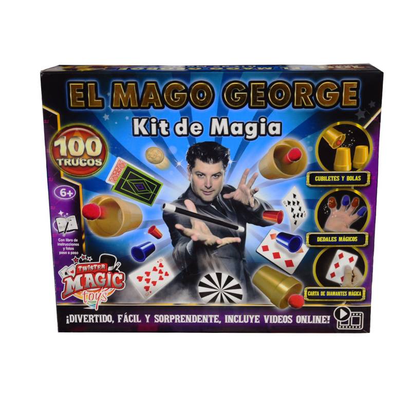 17pcs/Box #2511 Fafeims Juego de Accesorios mágicos para niños Kit de Magia para Principiantes Juego de Trucos de Magia para Principiantes 