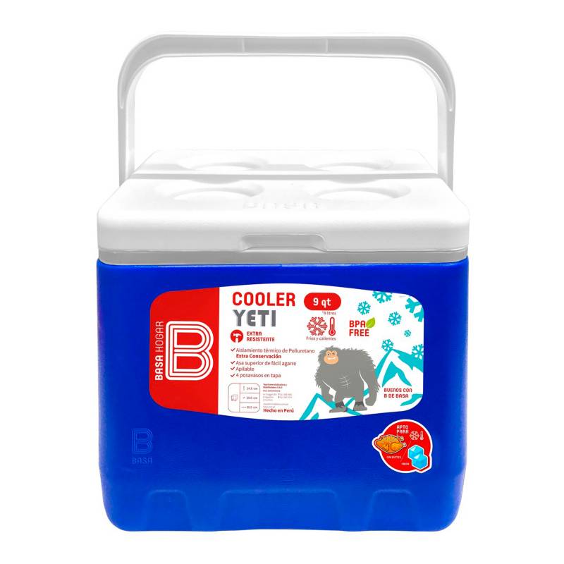 BASA - Cooler Yeti 9 QT Azul