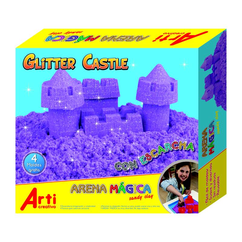Arena Mágica Glitter Castle ARTI CREATIVO