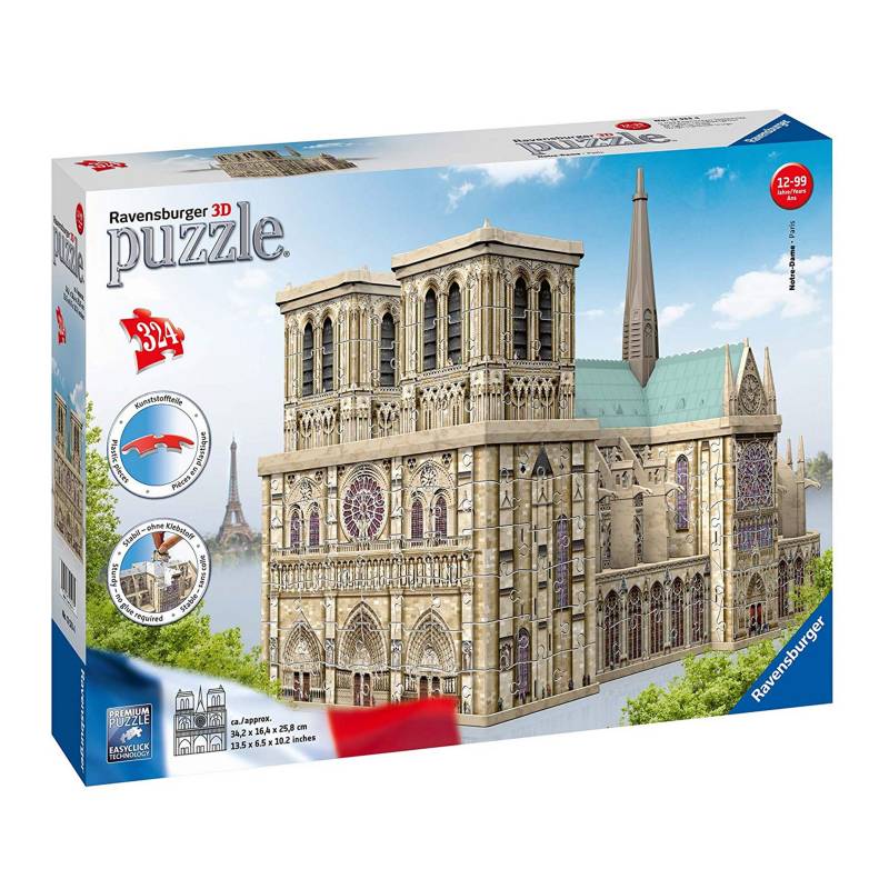 3D Notre Dame RAVENSBURGER | falabella.com