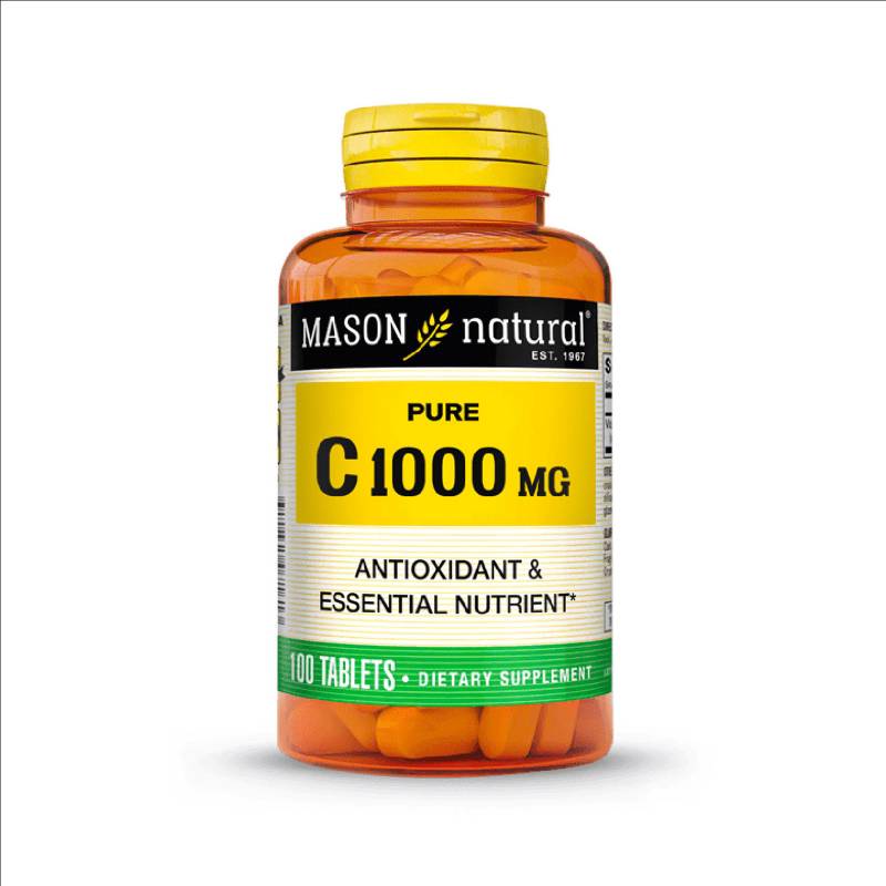 MASON NATURAL - Mason Natural Vitamina C 1000 Mg 100 Tabletas